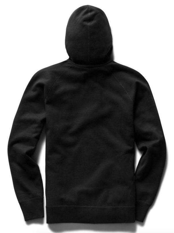 Reigning Champ Midweight Terry Pullover Hoodie - Black