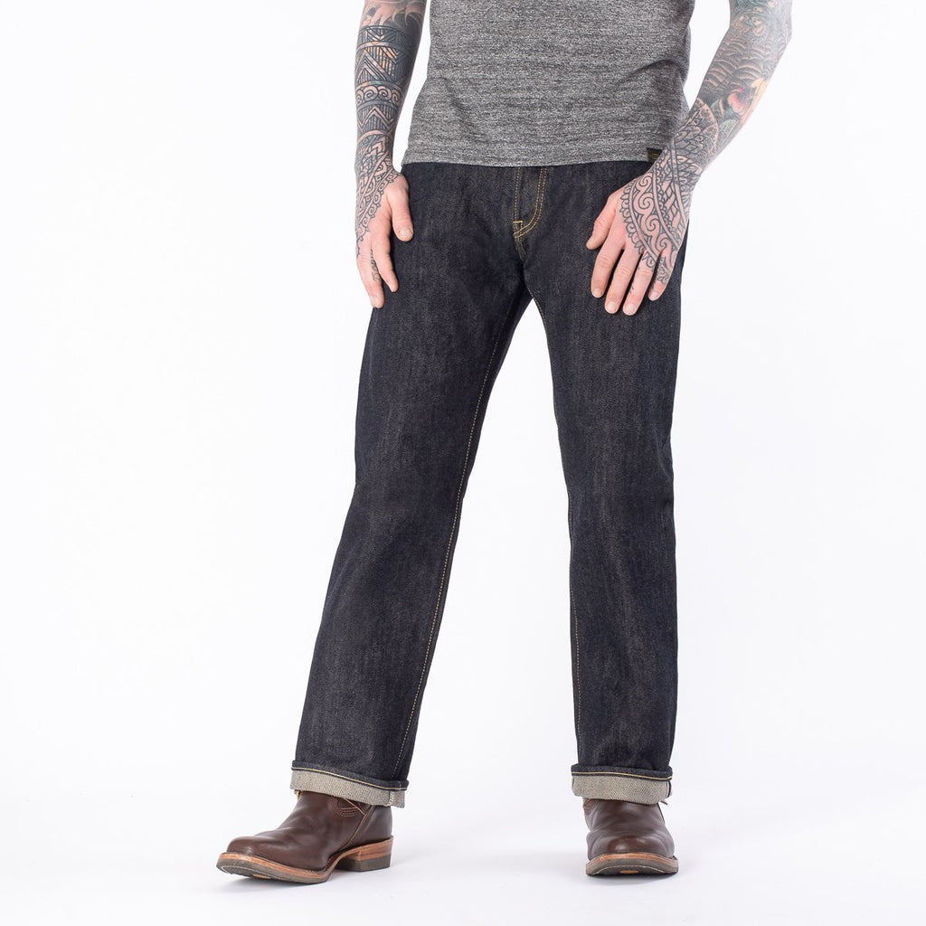 Iron Heart 21oz Selvedge Denim Straight Cut 634S Jeans - Indigo