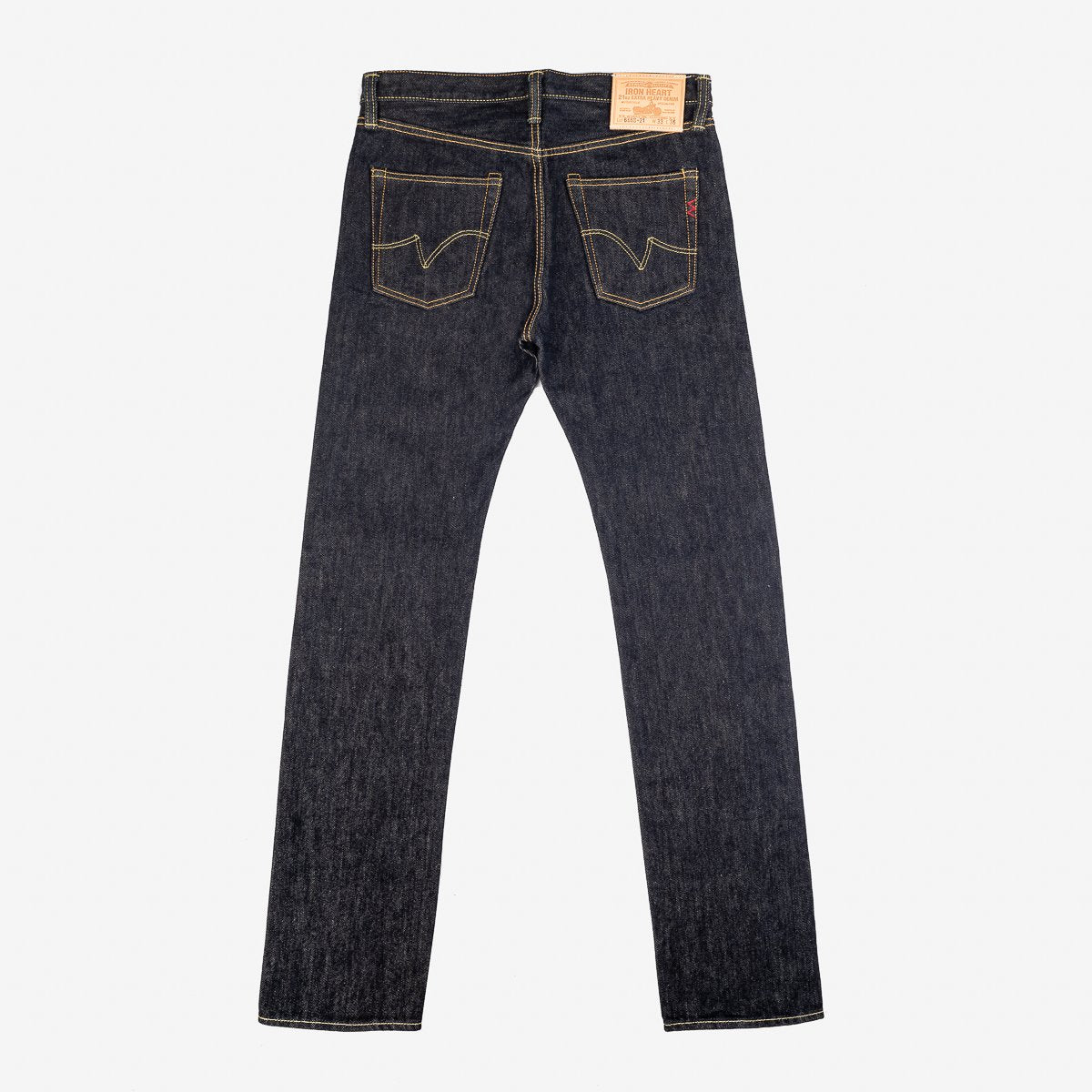 Iron Heart 21oz Selvedge Denim Slim Straight Cut 666 Jeans